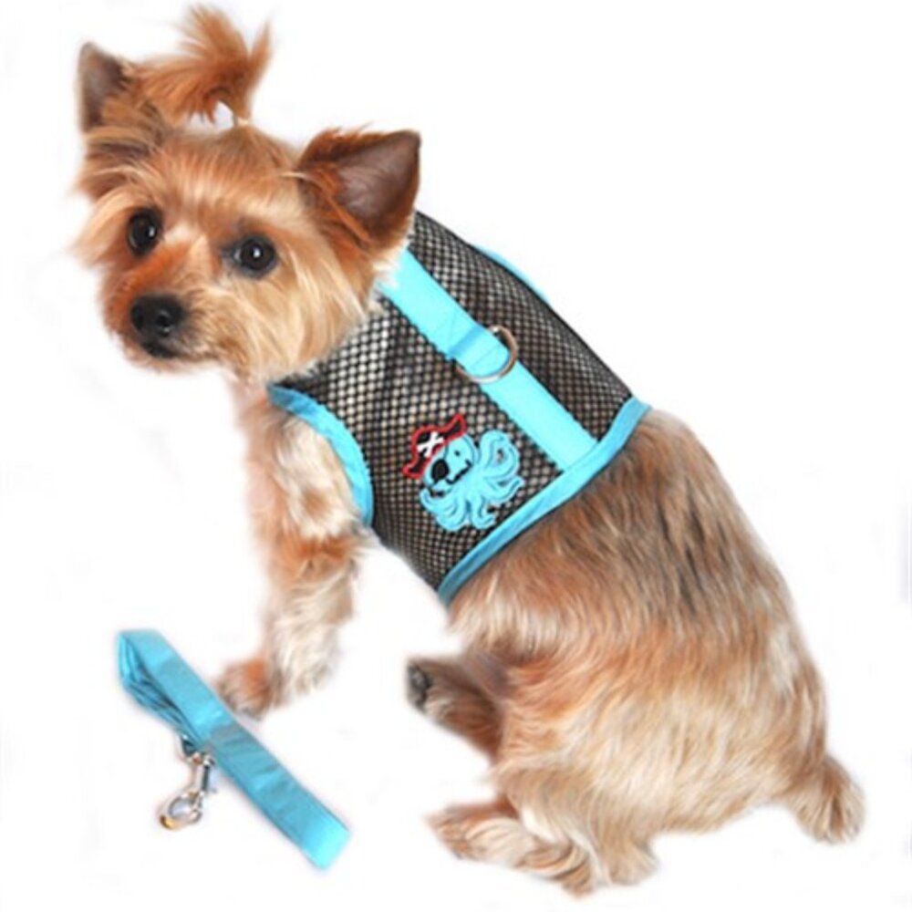 Octopus Pirate Harness & Lead - Size Medium NEW!!!